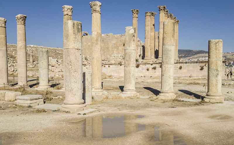 246 - Jordania - Jerash - templo de Artemisa